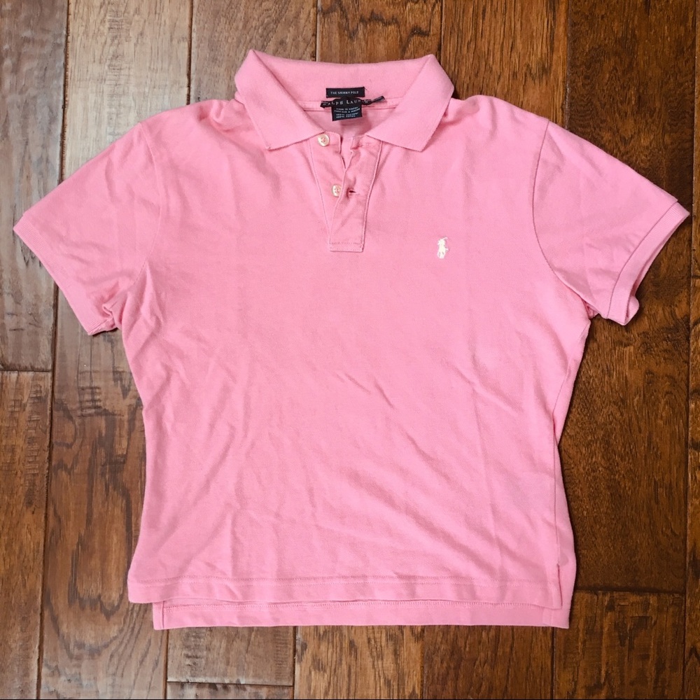 EUC Ralph Lauren - The Skinny Polo - XL